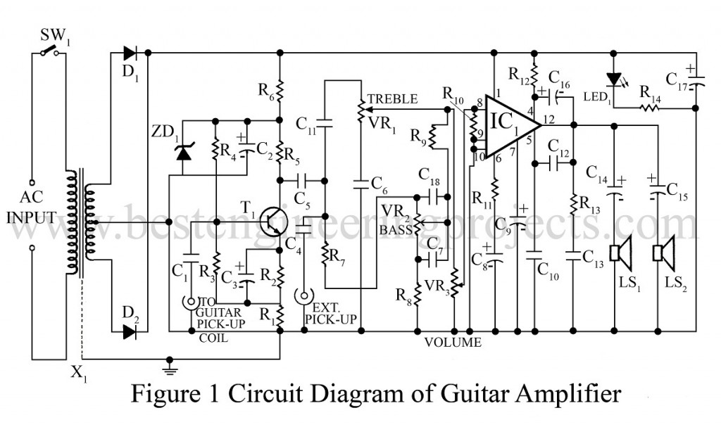 Guitar Amplifier | Convert Hawain Guitar to an Electric Guitar