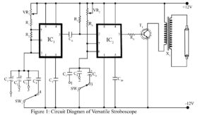 circuit diagram of versatile stroboscope