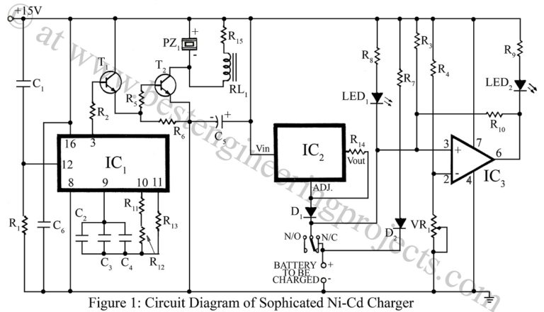 How To Build A Reliable Ni Cd Battery Charging Circuit Step By Step