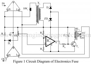 electronic fuse circuit