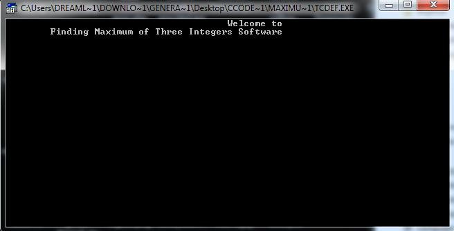 maximum number of three integers1