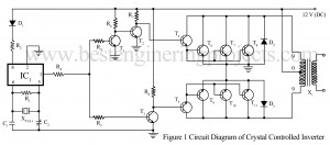 crystal controlled inverter circuit