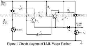 circuit diagram of lml vespa flasher