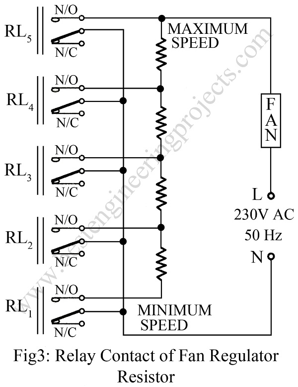 fan regulator connection