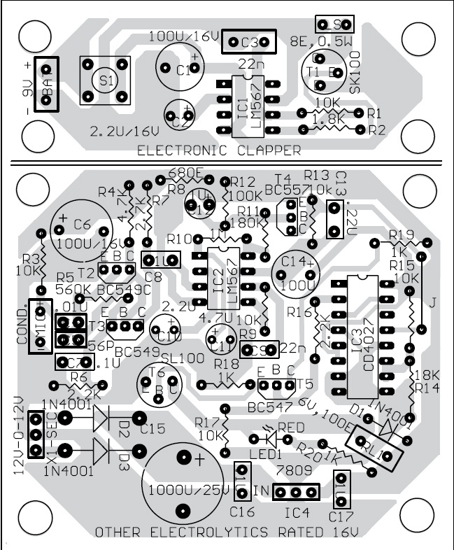 Sound Operated On-Off Switch - Best Engineering Projects