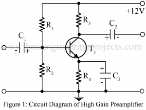 high gain preamplifier