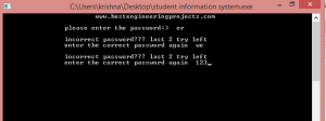 Student Information System Using C Student pass