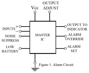 ic design alarm circuit