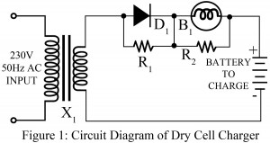 circuit diagram of dry charger