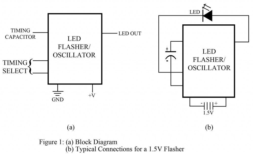 led flasher circuit