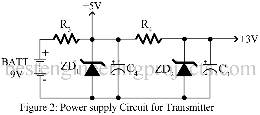 power supply for transmitter