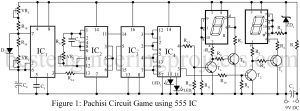 pachisi electronics game circuit