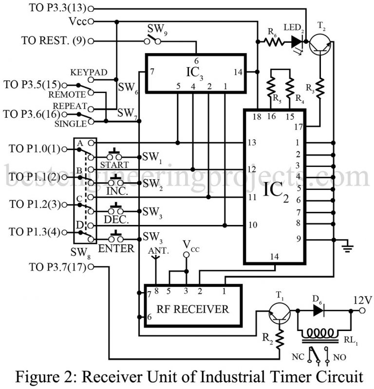 Industrial Timer Circuit - Engineering Projects