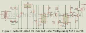 auto cut circuit for over/under voltage