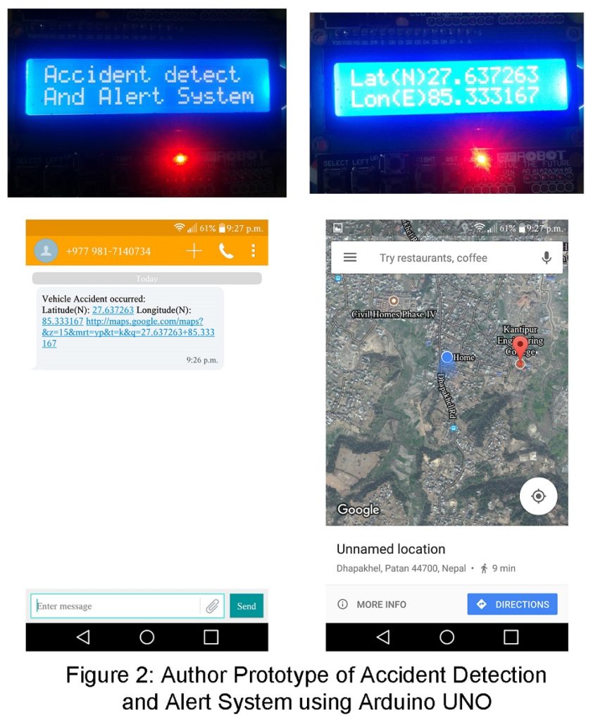 author prototype of accident detection system