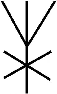 symbol of direction finding antenna