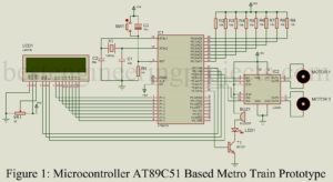 circuit diagram of metro train prototype