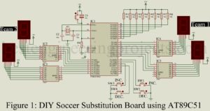 diy soccer substitution board using at89c51