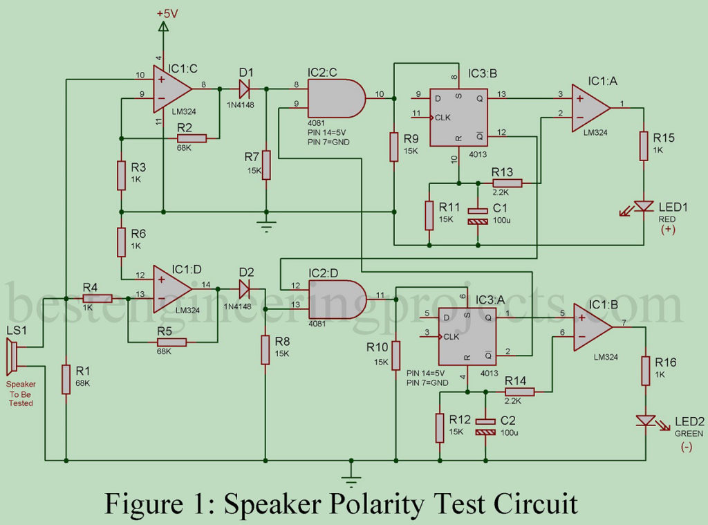 loud speaker polarity tester