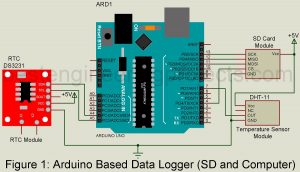 arduino based data logger