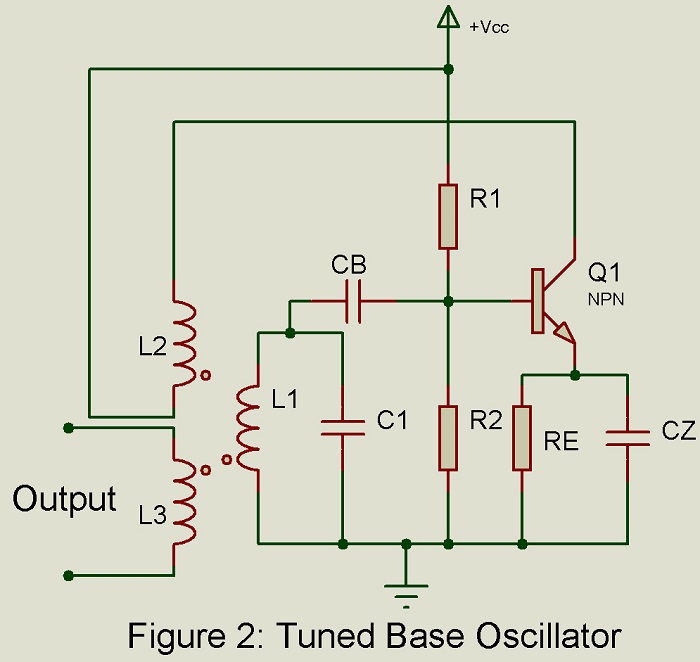 tuned base oscillator circuit