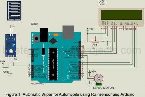 automatic wiper system for automobile using arduino