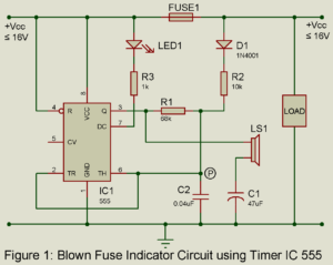 blown fuse indicator circuit