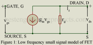 low frequency small signal model of fet