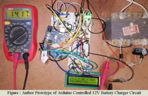 ardunio controlled 12v battery charger circuit