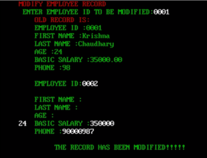 Employee Management System Using C - Engineering Projects