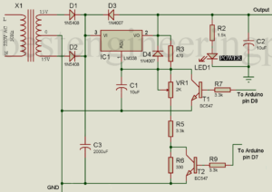 Arduino Controlled 12V battery charger circuit - Engineering Projects