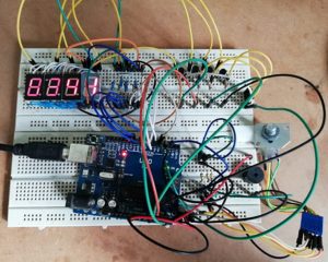 author prototype of countdown timer using arduino