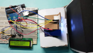 author prototype of arduino color sensor project