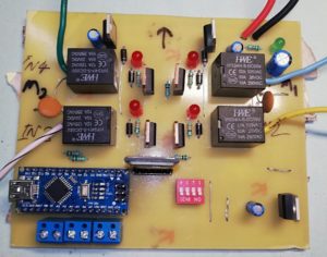 Bluetooth Controlled Robot using Arduino author prototype