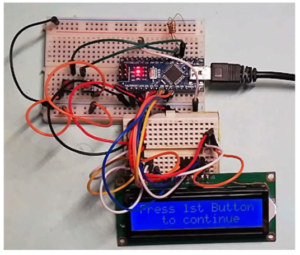 Pause and Resume Arduino Program using Switch author prototype