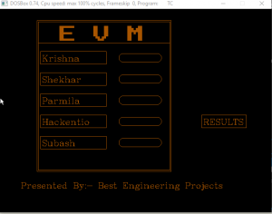 Electronic Voting Machine Prototype Using C figure 2