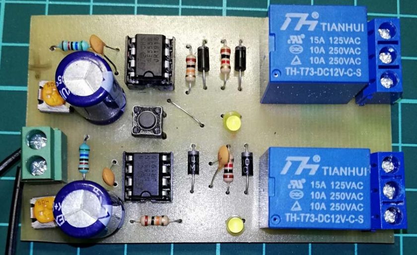 author prototype of dual timer device