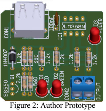 author prototype of LiFePO4 Battery Charger Circuit