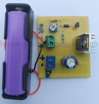 author prototype of Lithium Ion Battery Charger Circuit