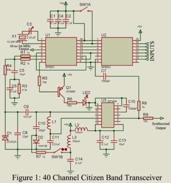 40 Channel Citizen Band Transceiver