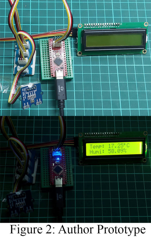 author prototype of Interfacing AHT20 with Arduino