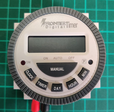 step 2.1 of digital programmable timer TM-612