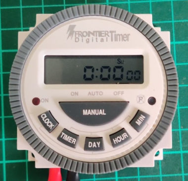 step 2.1.3 of digital programmable timer TM-612