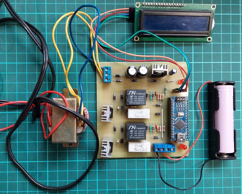 arduino nano lifepo4 battery charger