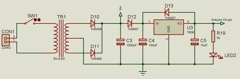 power supply arrangement