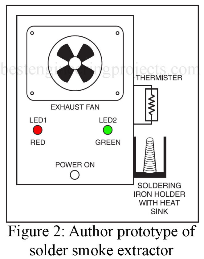 author prototype of solder smoke extractor