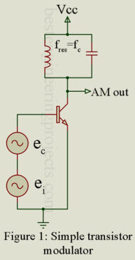 simple transistor modulator