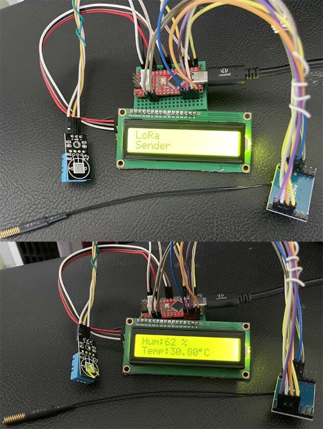 author prototype of lora interfacing