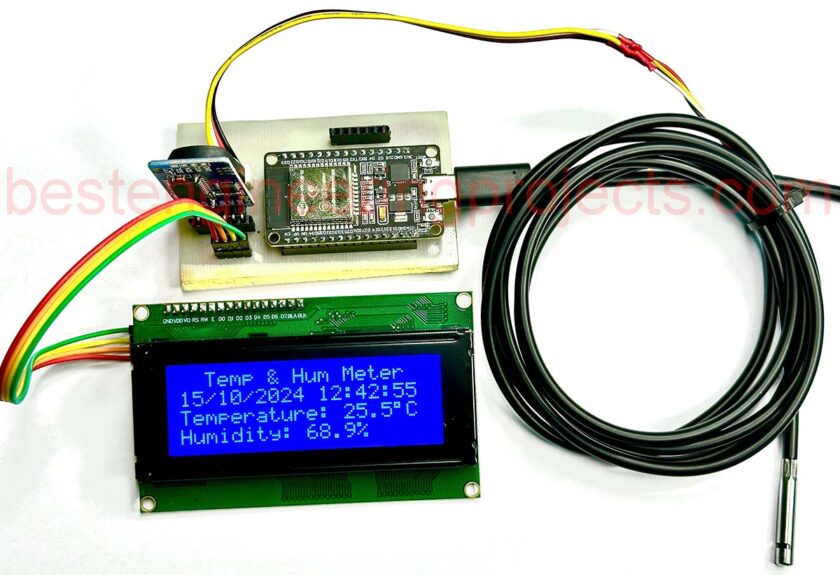 temperature and humidity meter