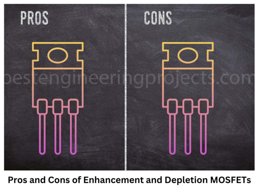 pros and cons of enhancement and depletion mosfet